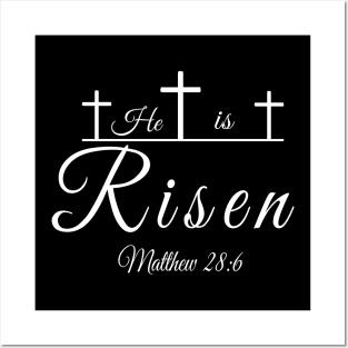 He is risen Posters and Art